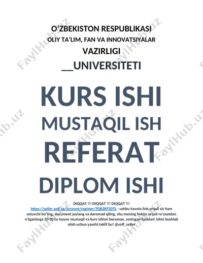 kasb psixologiyasi — DOC