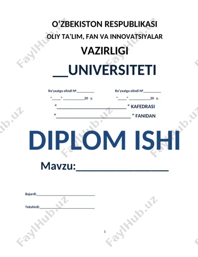 ko‘chmas mulk va rieltorlik xizmatlari bozorlarini rivojlantirish — DOC