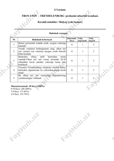 oshkozonni zondlash texnikasi — DOC