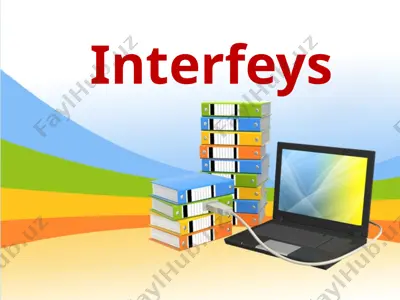 interfeys — PPTX
