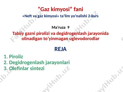 gazkimyosi — PPTX