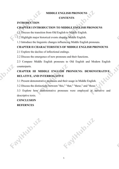 middle english pronouns — DOC