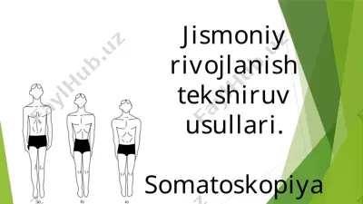 jismoniy rivojlanish — PPTX