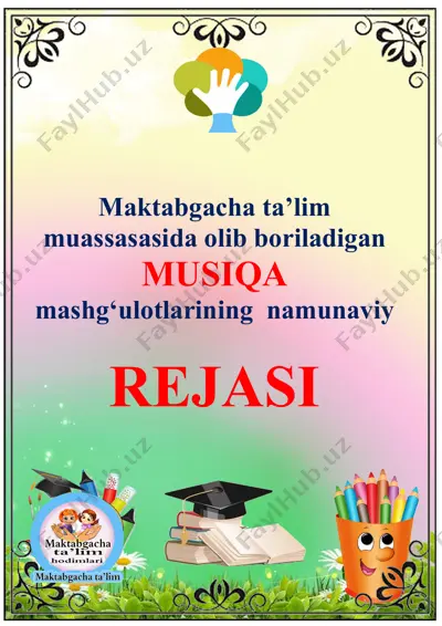 musiqa mashg'ulotlari — DOC