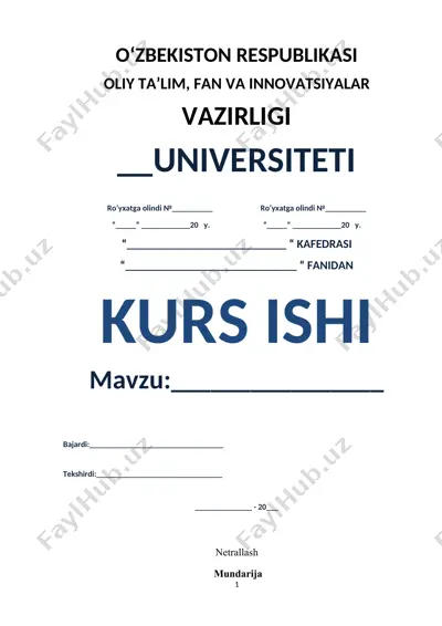 netrallash usullari — DOC