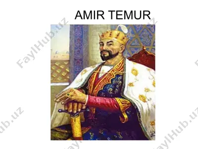 amir temur — PPT