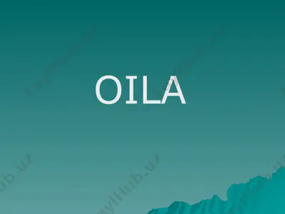 oila — PPTX