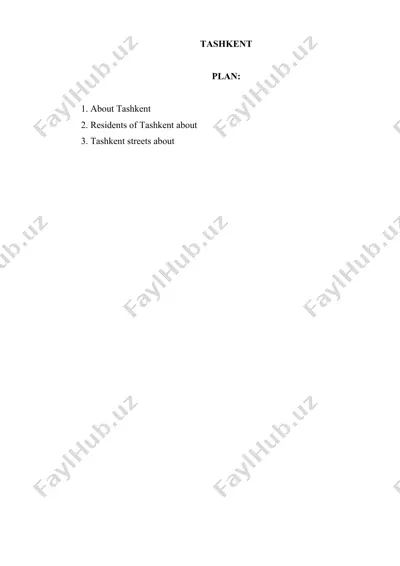 tashkent — DOCX
