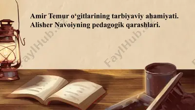 pedagogik qarashlar — PPTX