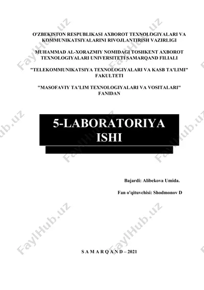 masofaviy ta'lim platformasi — DOC