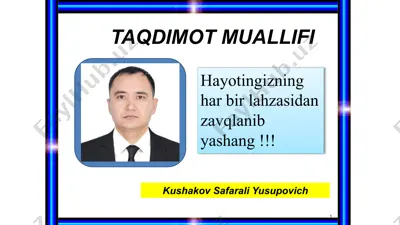 "o'zbekistonning eng yangi tarixi" — PPT