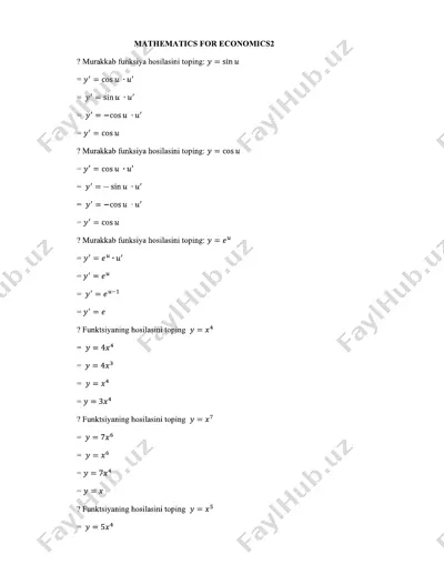 mathematics for economics — PDF