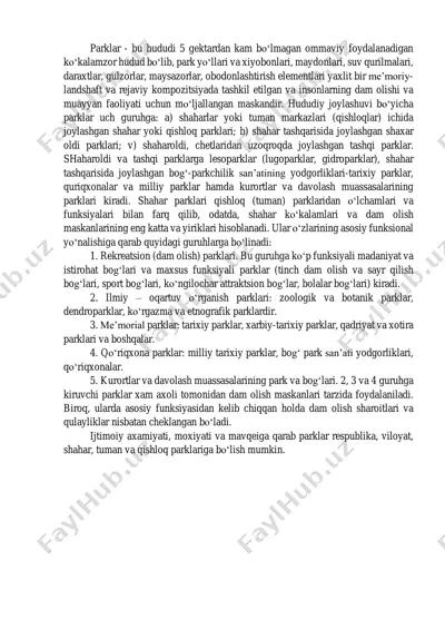 parklar — PDF