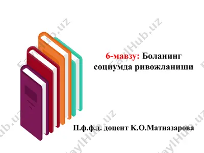 bola ijtimoiy rivojlanishi — PPTX