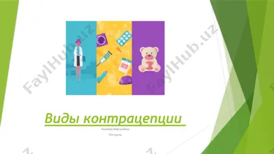 vidi kontratseptsii — PPTX