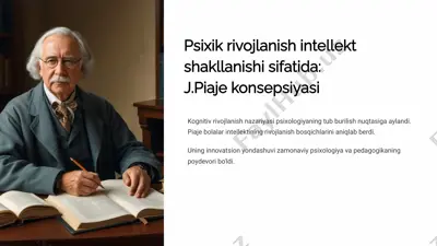 j.piaje konsepsiyasi — PPTX