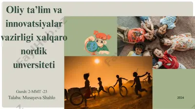 tabiatga oid o‘yinlar va didaktika hamiyati — PPTX