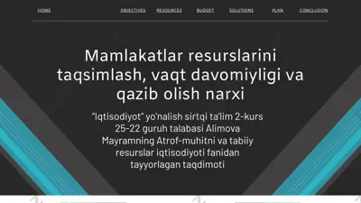 iqtisodiy ta'lim — PPTX