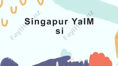 singapur yaim si — PPTX