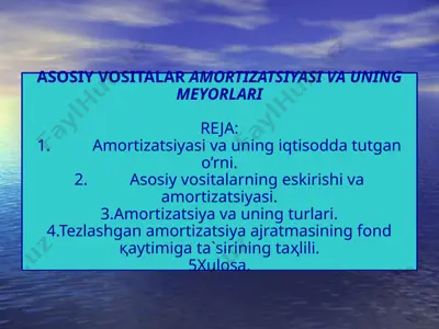 asosiy vositalar — PPTX