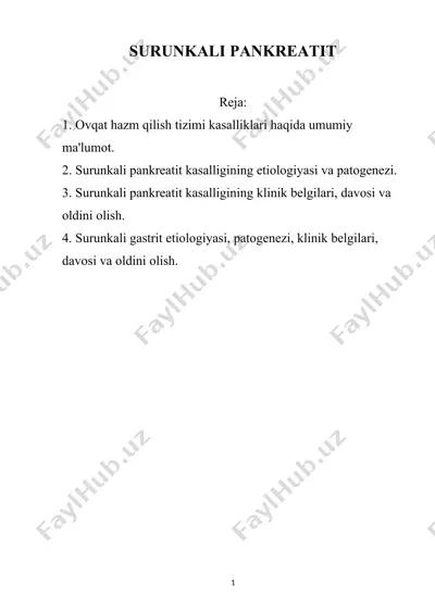 surunkali pankreatit — DOC
