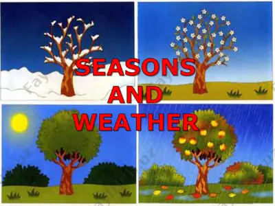 seasons and weather — PPT