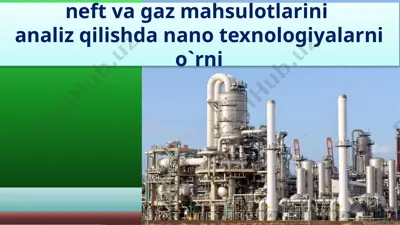 neftni qayta ishlovchi texnologik jarayonlar — PPTX