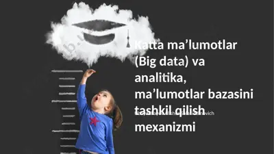 katta ma'lumotlar tahlili va analitika — PPTX