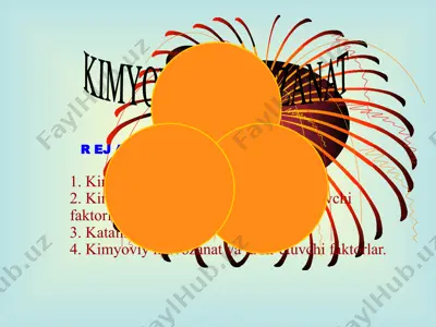 kimyoviy muvozanat — PPTX