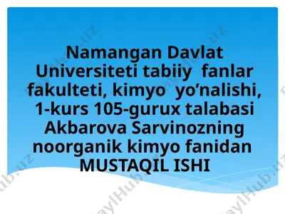 tokmanbalari, galvanik elementlar, akumlyatorlar va ularning turlari — PPTX
