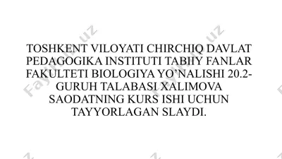 slayd "ilonlar tuzilishi va hayot kechirishi" — PPTX