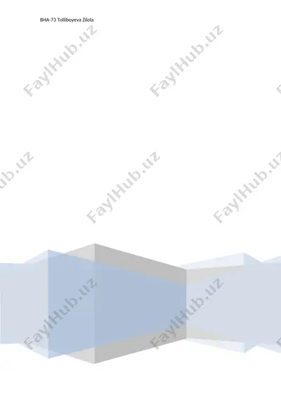 bha-73 tolliboyeva zilola — DOCX
