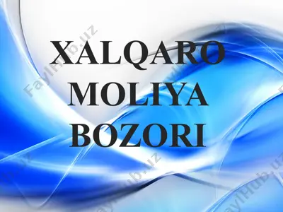 xalqaro moliya bozori — PPTX