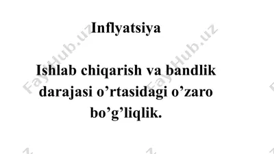 inflyatsiya — PPTX