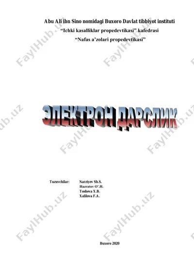 nafas a’zolari propedevtikasi — PDF