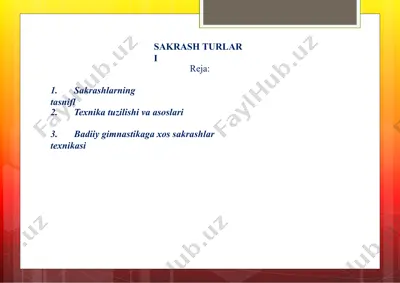 sakrashturlari — PPTX