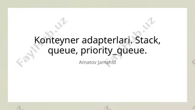 konteyner adapterlari — PPTX