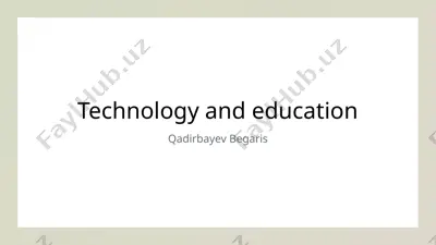 digital learning tools — PPTX