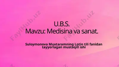 suloymonova muxtaramning lotin tilidan tayyorlagan mustaqillishi — PPTX
