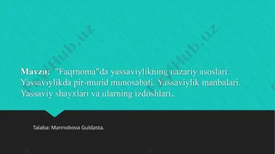 faqrnoma — PPTX