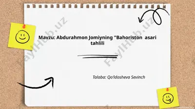 bahoriston asari tahlili — PPTX