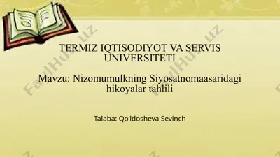 siyosatnoma — PPTX