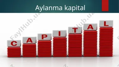 aylanma kapital — PPTX
