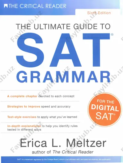 the ultimate guide to sat® grammar — PDF