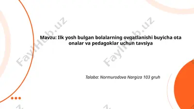 ilk davlatlar rivojlanishining davrlashtirishi — PPTX