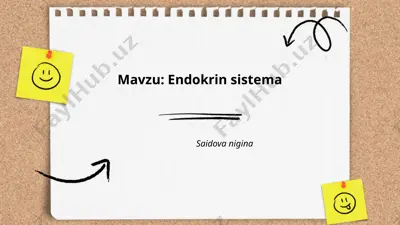 endokrin sistema — PPTX
