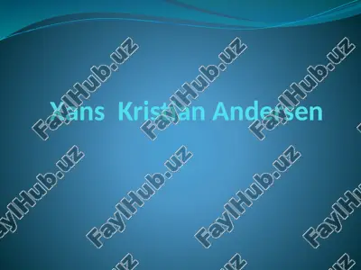 xans kristian andersen — PPTX