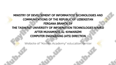 "kevin's academy non-governmental education institute" — PPTX