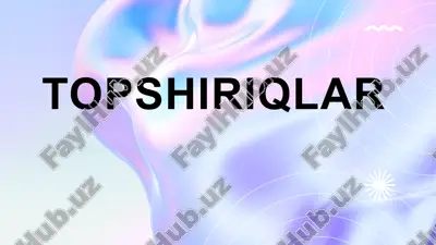 o'zgaruvchilarinformatika — PPTX