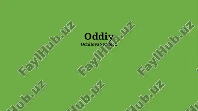 soddalik va stress — PPTX